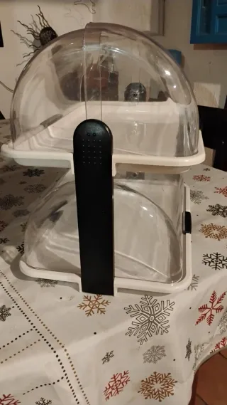 Expositor repostería 2 niveles acríli