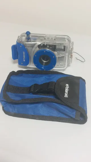 Cámara Polaroid Splash II con carcasa