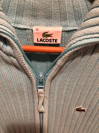 Sudadera/chaqueta Lacoste mujer.