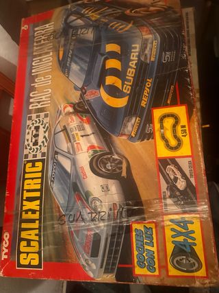 Scalextric RAC de Inglaterra completo