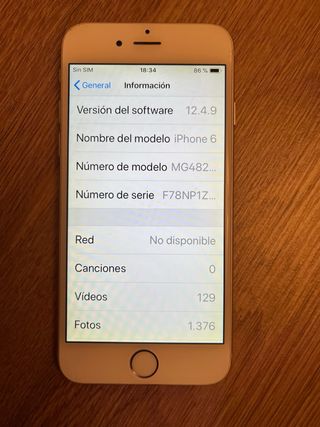 iPhone 6 16GB Blanco