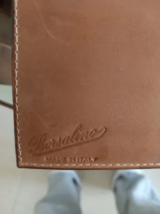 Portafoglio Borsalino Beige/Marrone