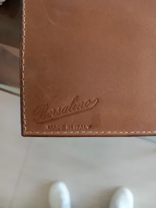 Portafoglio Borsalino Beige/Marrone