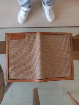 Portafoglio Borsalino Beige/Marrone