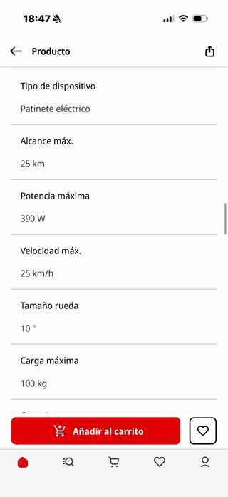Patinete eléctrico Xiaomi