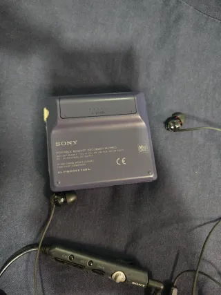 Sony MiniDisc Net MD Walkman Azul