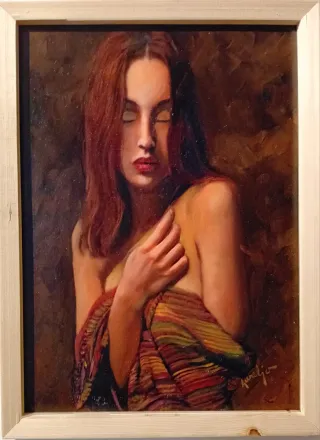 Dipinto olio su tavola 40x30