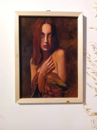 Dipinto olio su tavola 40x30