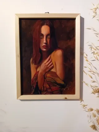 Dipinto olio su tavola 40x30