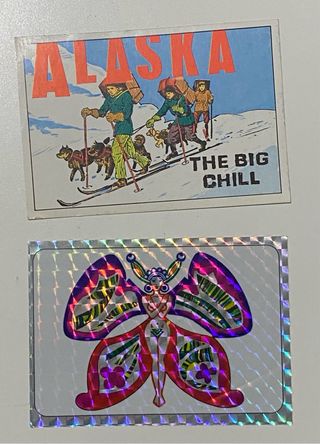 Lotto 22 figurine Panini Stickers anni 80