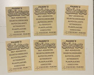 Lotto 22 figurine Panini Stickers anni 80