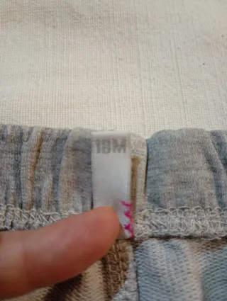 Pantalone tuta bambino Idexe grigio