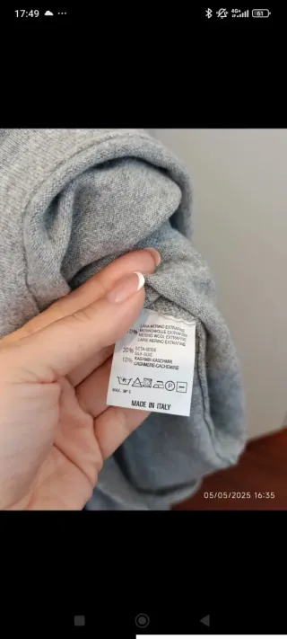 Abito donna smanicato in lana e seta artigianale