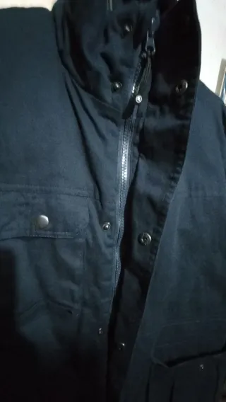 Chaleco de trabajo multibolsillos azul