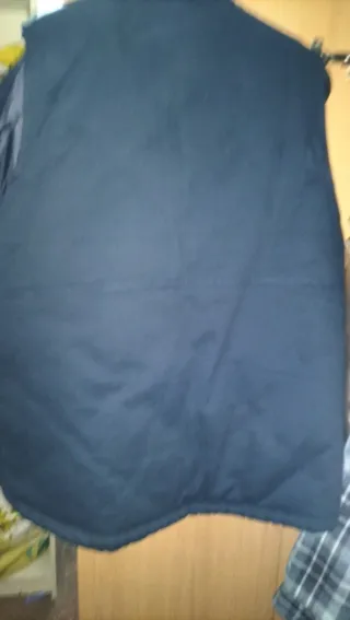 Chaleco de trabajo multibolsillos azul