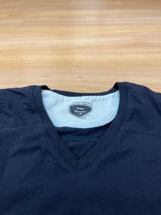 Camiseta Vintage Champion Negra talla s de niño