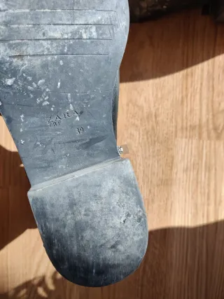 Botines Zara Piel Negros