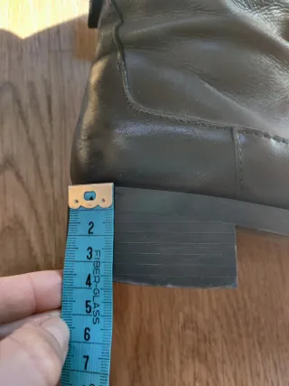 Botines Zara Piel Negros