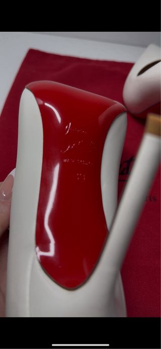 Tacones Christian Louboutin Suela Roja Talla 39