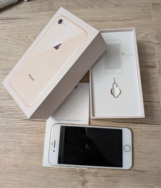 iPhone 8 Gold/White