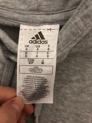 Sudadera Adidas Gris