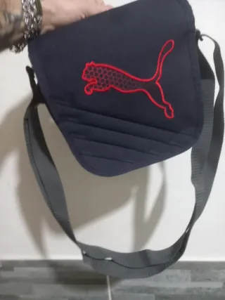 Borsa a tracolla Puma Big Cat blu