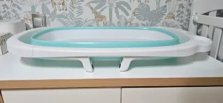 Bañera de viaje plegable Twistshake con cojín