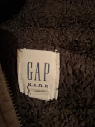 Sudadera Gap Gris y Azul con Cremallera