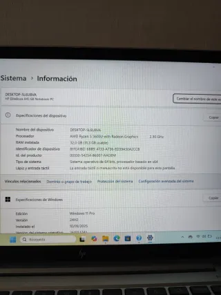 Portátil HP EliteBook 845 G8