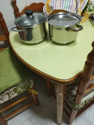 Juego de ollas de acero Monforte de Lemos inoxidab