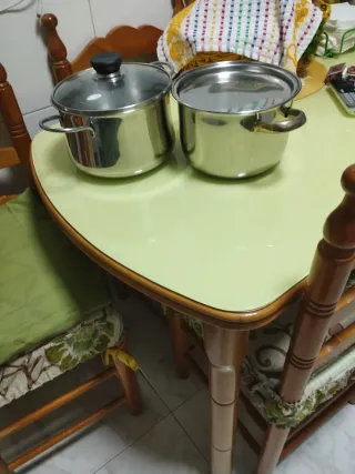 Juego de ollas de acero Monforte de Lemos inoxidab