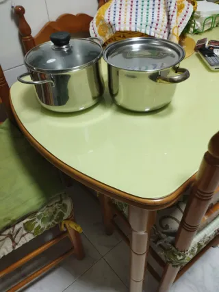 Juego de ollas de acero Monforte de Lemos inoxidab