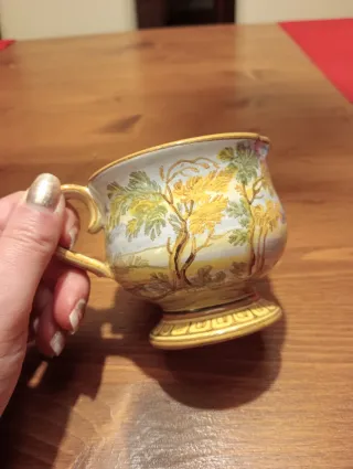 Tazza antiquariato Castelli