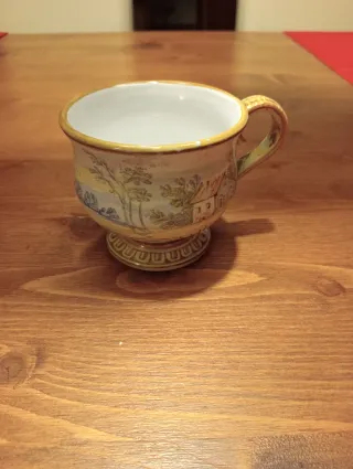 Tazza antiquariato Castelli