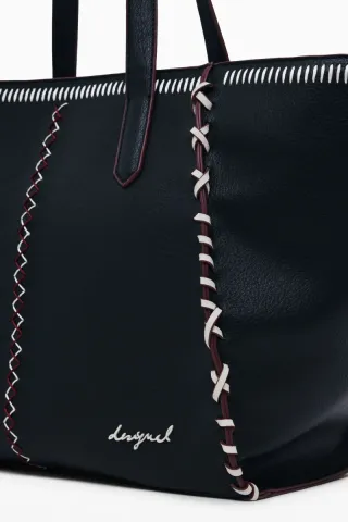 Bolso bandolera Desigual negro