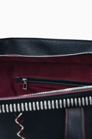 Bolso bandolera Desigual negro