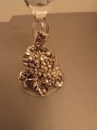 Bandeja y 3 copas decoradas