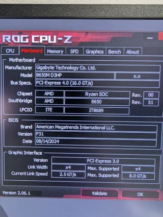 Gigabyte B650M D3HP AM5 Placa Base