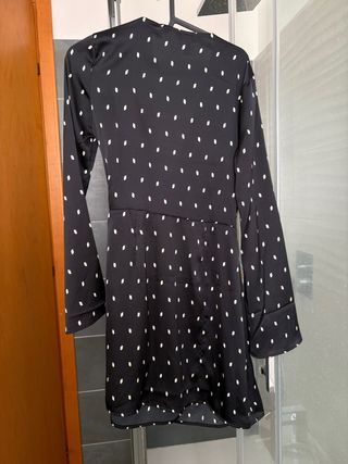Vestito H&M a portafoglio fantasia pois S