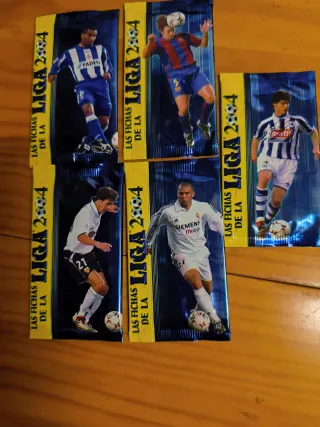 2 cajas MC Liga 2003/2004 sin abrir