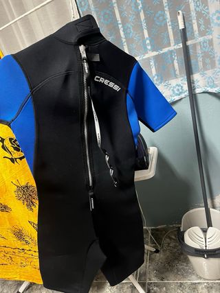 Traje Neopreno Shorty Cressi Med X Talla M