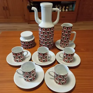 Juego café Castro Sargadelos 5 tazas