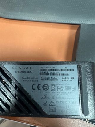 Disco Duro Externo Seagate 4TB USB 2.5#N5LXMR