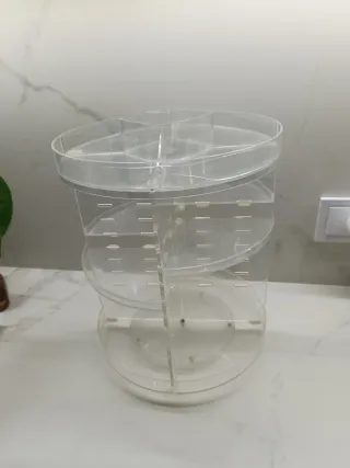 Expositor Giratorio Cosméticos Acrílico