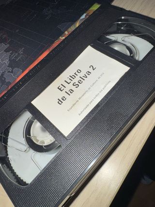 El Libro de la Selva 2 VHS