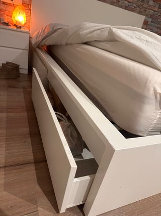 Cama 160x200 con 4 cajones