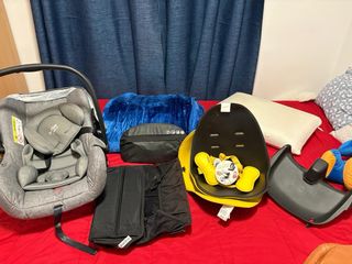 Carrito de bebé plegable