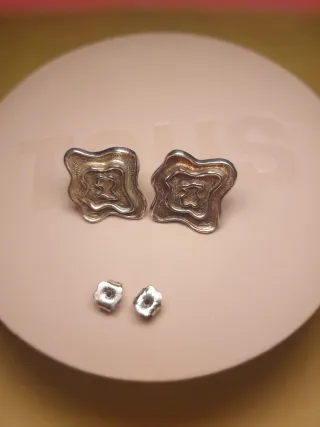 Pendientes Tous Plata Oso