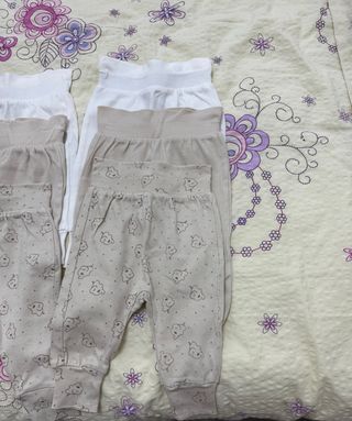 Lote de pantalones de Bebé Gemelos 0-3 Meses