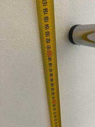 Perchero semicircular de metal